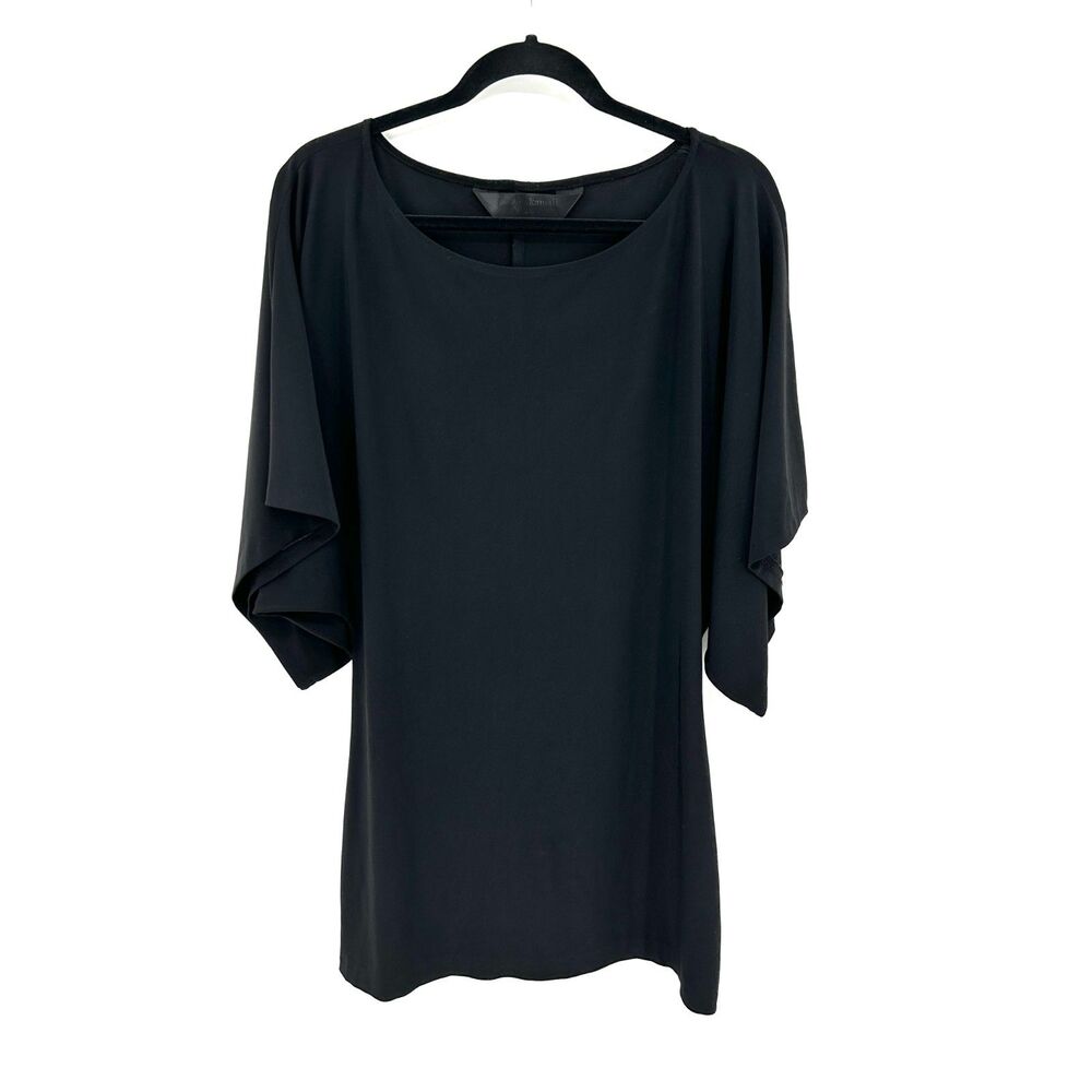 Norma Kamali Black Mini Dress